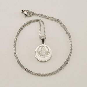 Stainless Steel Catholic Priest Necklace