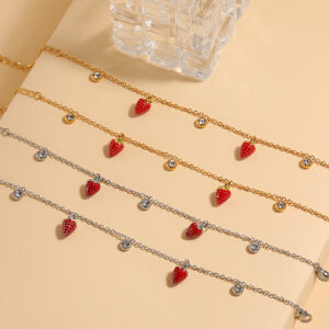 Fruit Strawberry Bracelet