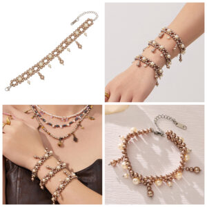 Handmade Beaded Fringe Bracelet