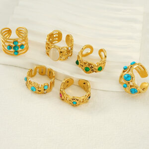 Malachite Inlay Ring