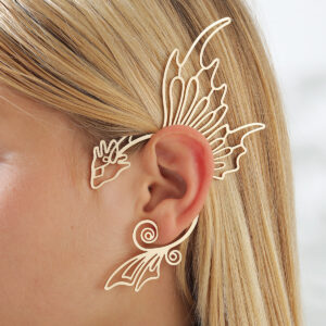 Metal Dragon Ear Ornaments