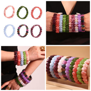 Natural Stone Hand-Woven Bracelet